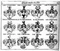 Wappen derer von Dornsperg in Johann Siebmachers Wappenbuch, Nachfolgeband 3 um 1701/05, Tafel 82, Steiermärkischer Adel