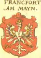 Siebmachersches Wappenbuch mit goldenen Kleestängeln auf den Flügeln