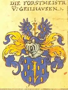 Wappen der Familie Forstmeister von Gelnhausen