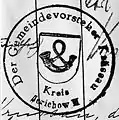 Siegel der Gemeinde Krüssau, 20. Jh.