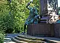 Siegfried auf der Rückseite