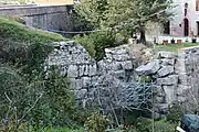 Die ehemalige Römerbrücke Ponte dei Pietroni (Ponte Etrusco)