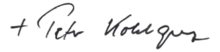Unterschrift von Peter Kohlgraf