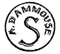 Porzellanmarke A. Dammouse, Sèvres.
