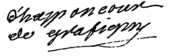 Signatur