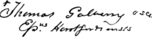 Signatur