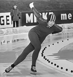 Sijtje van der Lende im Januar 1976