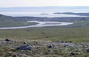 Wager Bay mit Sila River