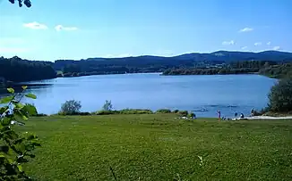 Silbersee, südliche Badestelle