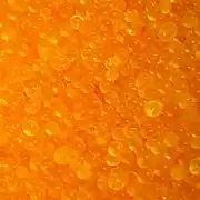 Trockenes Kieselgel mit orangefarbenem Indikator (Methylviolett)