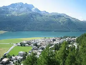Silvaplana mit Silvaplanersee