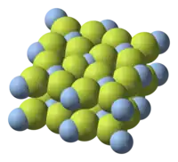 Struktur von Silber(II)-fluorid