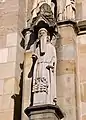 St. Simeon, Liebfrauenkirche Trier, Westfassade