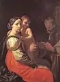 Heilige Familie, um 1645, Öl auf Leinwand, 75 × 55 cm, Prado, Madrid