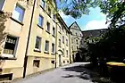 Innenhof an der Simsonstraße