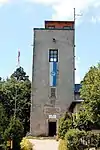 Sina-Warte mit derÖTK-Fahne