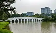Weiße Regenbogenbrücke