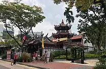 Ansicht auf den Tempel