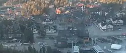 Sirkka, Blick auf das Ortszentrum