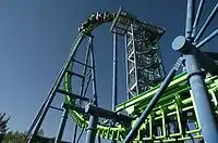 Cobra-Roll der Déjà Vu im Six Flags Magic Mountain