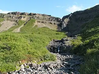 Der Skiptárfoss in den Westfjorden