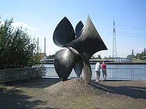Skulptur „Alte Schleuse“