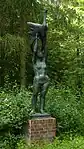 Frau mit Vogel, 1973,Berlin