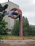 Röhrenskulptur (1974),Berlin-Marienfelde