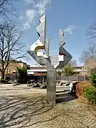 „Dreiteiliges Objekt“ (1978), Hamburg-Rotherbaum