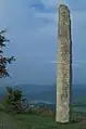 Jakobsleiter (Granit, 1999), Skulpturenweg zu Lultzhausen, Gemeinde Esch-Sauer