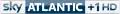 Logo von Sky Atlantic +1 HD vom 5. November 2015 bis 22. September 2017
