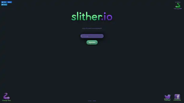 slither.io in Chromium