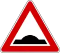 gewölbte Fahrbahn