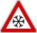 Glättegefahr bei Kälte