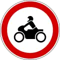 Fahrverbot für Motorräder