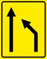 Fahrbahntafel (2. Beispiel)