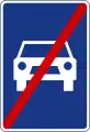 Kraftfahrstraße Ende