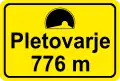 Tunnel (mit Längenangabe)