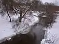 Smilga in Kėdainiai im Winter