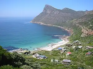 Abschnitt im Westen der False Bay