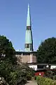 Turm der Kirche von Süden