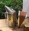 Smoker mit Blasebalg