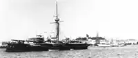 Das Turmschiff SMS Kronprinz Erzherzog Rudolf der k.u.k. Kriegsmarine