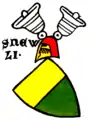 Wappen der Snewlin in der Zürcher Wappenrolle, ca. 1340