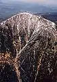 Luftbild der Schneekoppe im tschechischen Riesengebirge