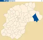 Lagekarte für Sobreposta
