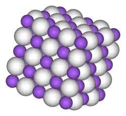 Strukturformel von Natriumhydrid