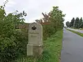 Ganzmeilenstein in Pilzdörfel