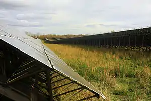 Das Solarkraftwerk Espenhain