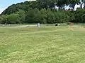 Eingerichteter Golfplatz zum Solitüdefest